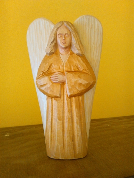 Malý drevený anjel I.